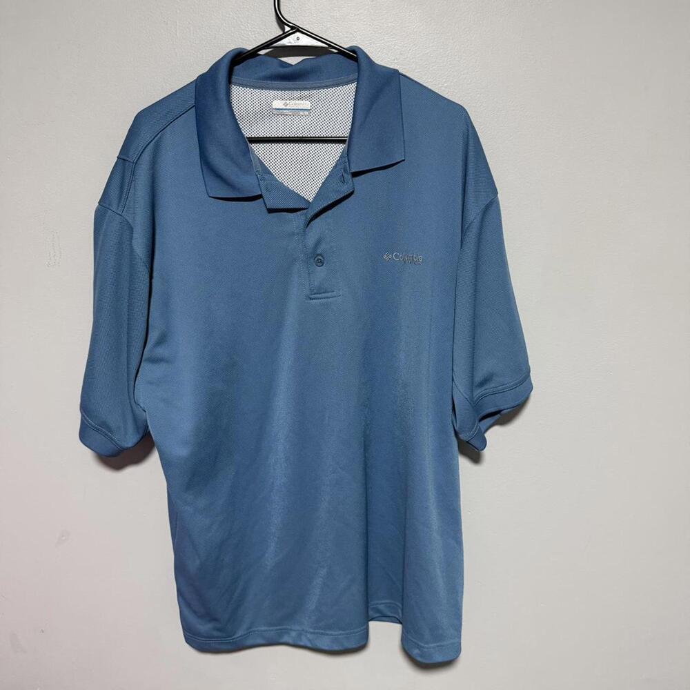 Columbia Sportswear Men's Blue Polo-shirt